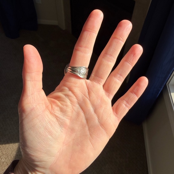 Handmade Spoon Ring - Picture 7 of 14